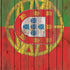Portuguese Flag Dark Wood Nintendo 2DS XL (2017) Skin